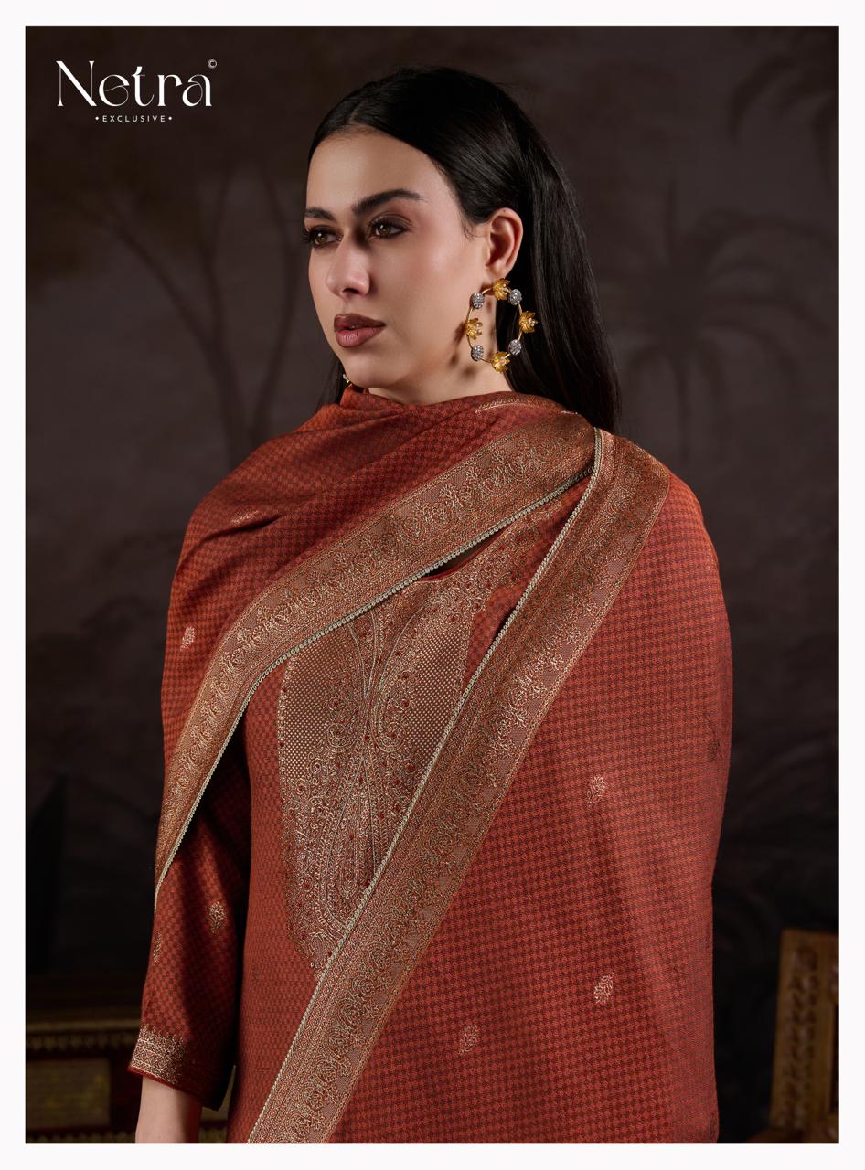 Ahana Netra Pashmina Suits Wholesaler Ahmedabad