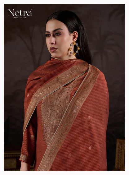 Ahana Netra Pashmina Suits Wholesaler Ahmedabad