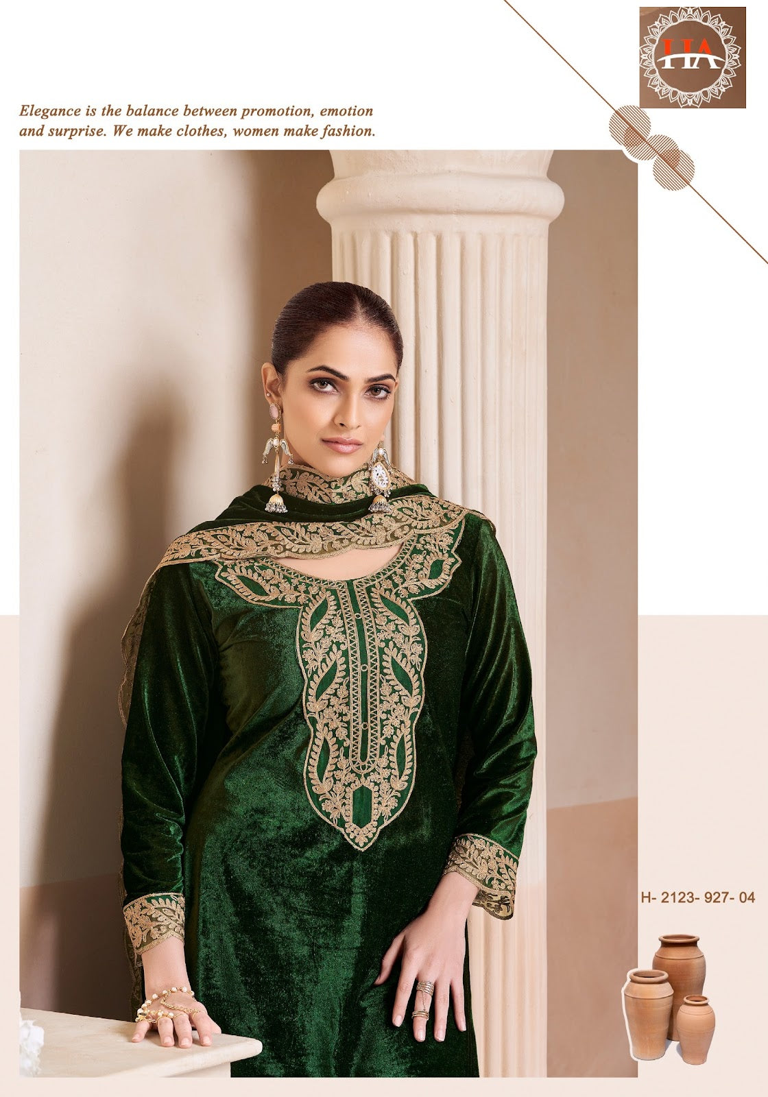Aheli Harshit Fashion Velvet Suits Manufacturer