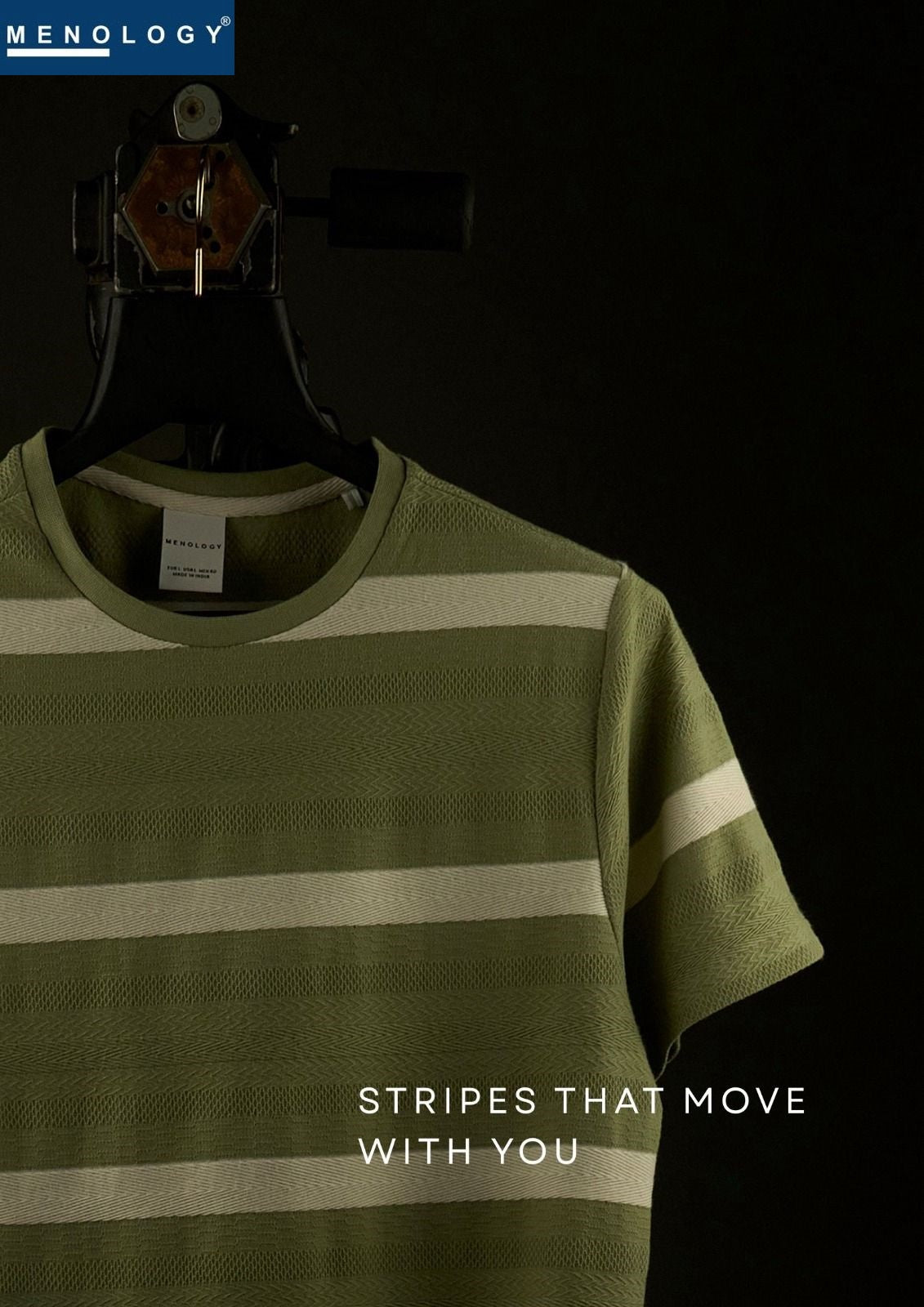 Ai J F6 Menology Auto Stripes Mens Tshirts Supplier