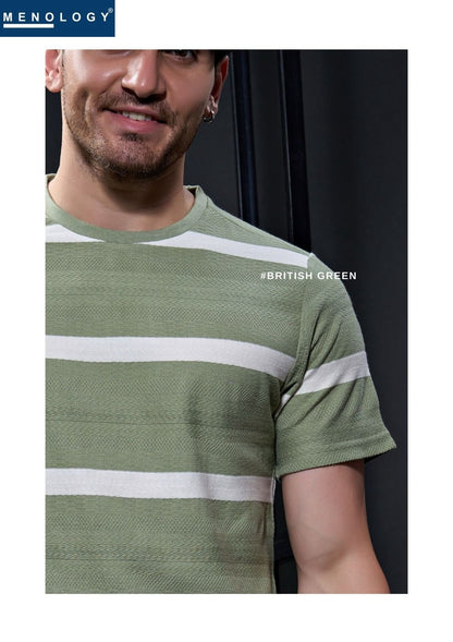 Ai J F6 Menology Auto Stripes Mens Tshirts Supplier