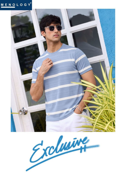 Ai J F6 Menology Auto Stripes Mens Tshirts Supplier