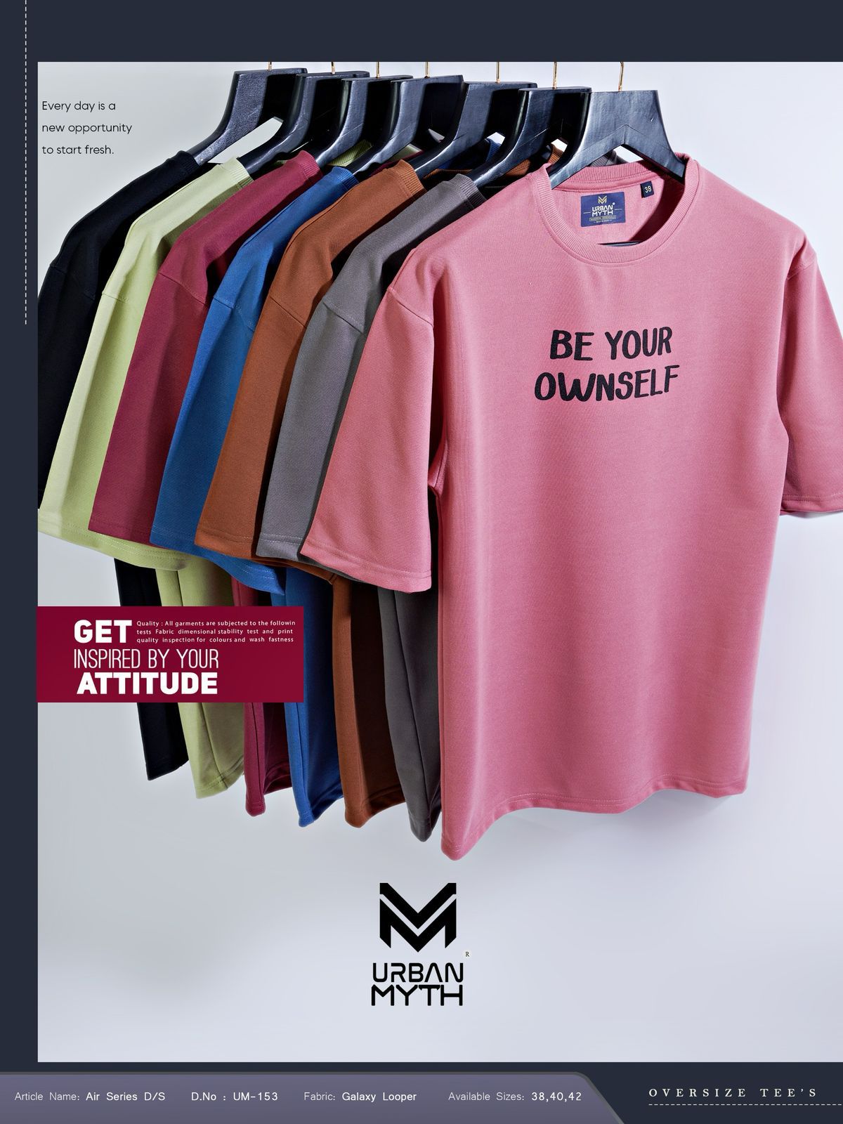 Air Series Um-153 Urban Myth Looper Mens Tshirts Manufacturer