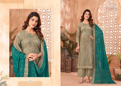Airen Esaira Cotton Cambric Pant Style Suits Wholesaler Gujarat