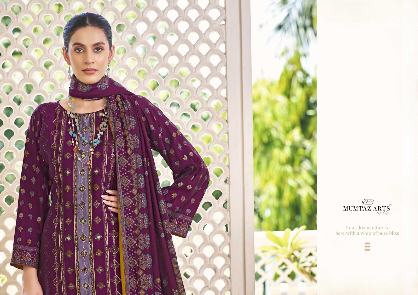 Aisa Mumtaz Arts Pure Viscose Muslin Karachi Salwar Suits Wholesale Price