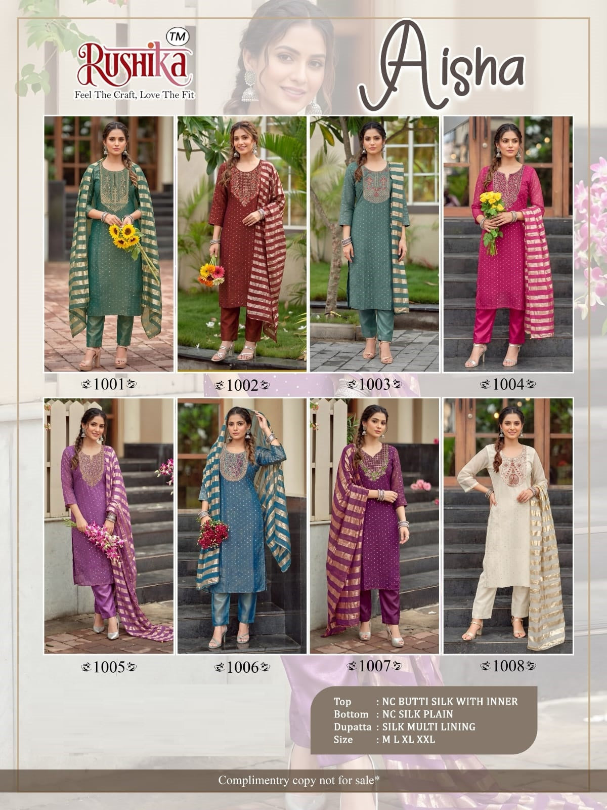 Aisha Rushika Silk Readymade Pant Style Suits Manufacturer Gujarat