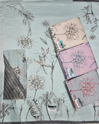 Aisha Sargam Prints Jaam Pant Style Suits Wholesaler