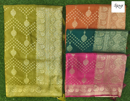 Aisha Satin Swaroski Saroj Sarees Manufacturer India