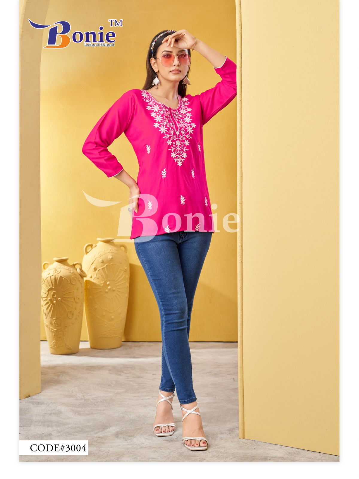 Aisha Vol 3 Bonie Rayon Fancy Tops Supplier Gujarat