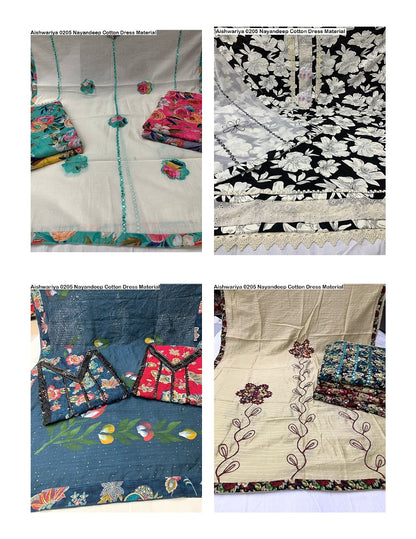 Aishwariya 0205 Nayandeep Cotton Dress Material Exporter India