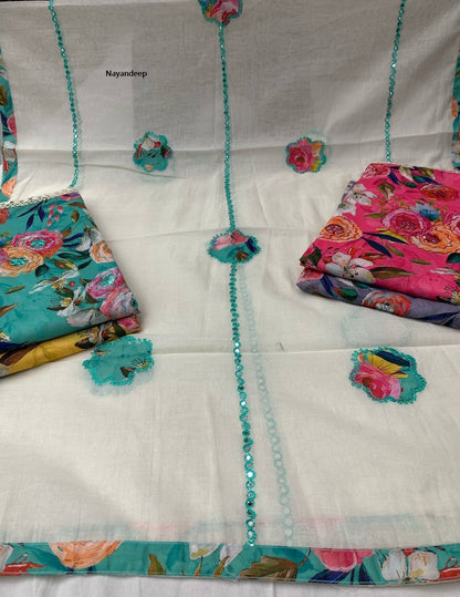 Aishwariya Nayandeep Cotton Dress Material Supplier India