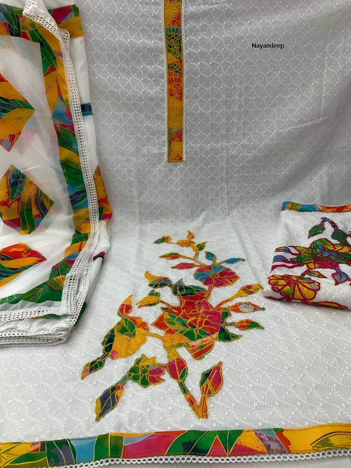 Aishwariya Nayandeep Cotton Dress Material Supplier India