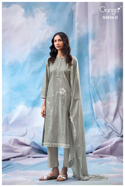 Aislinn S4834 Ganga Cotton Pant Style Suits Exporter