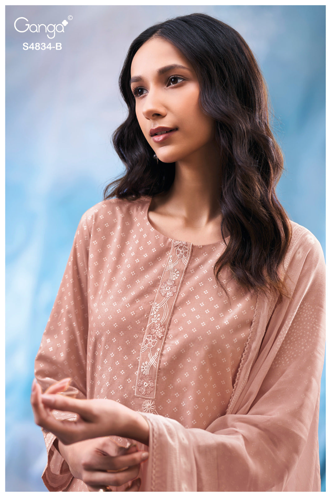 Aislinn S4834 Ganga Cotton Pant Style Suits Exporter