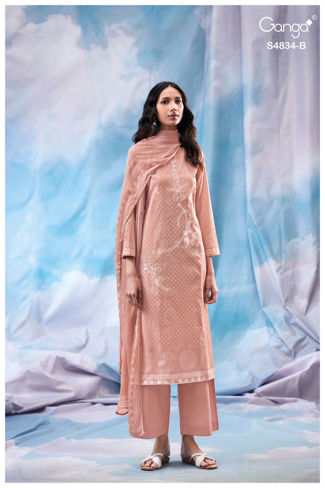 Aislinn S4834 Ganga Cotton Pant Style Suits Exporter