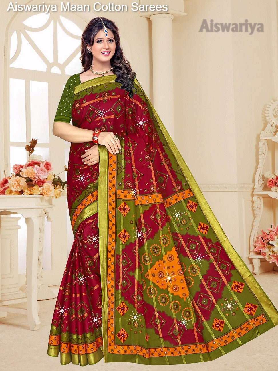 Aiswariya Maan Cotton Sarees Exporter Gujarat