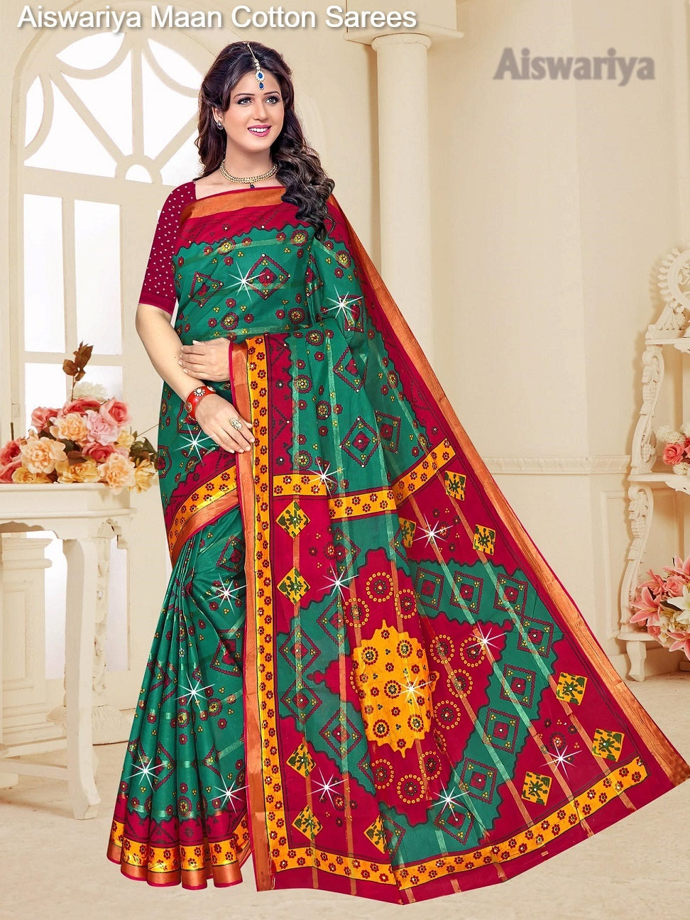 Aiswariya Maan Cotton Sarees Exporter Gujarat