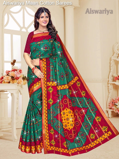 Aiswariya Maan Cotton Sarees Exporter Gujarat
