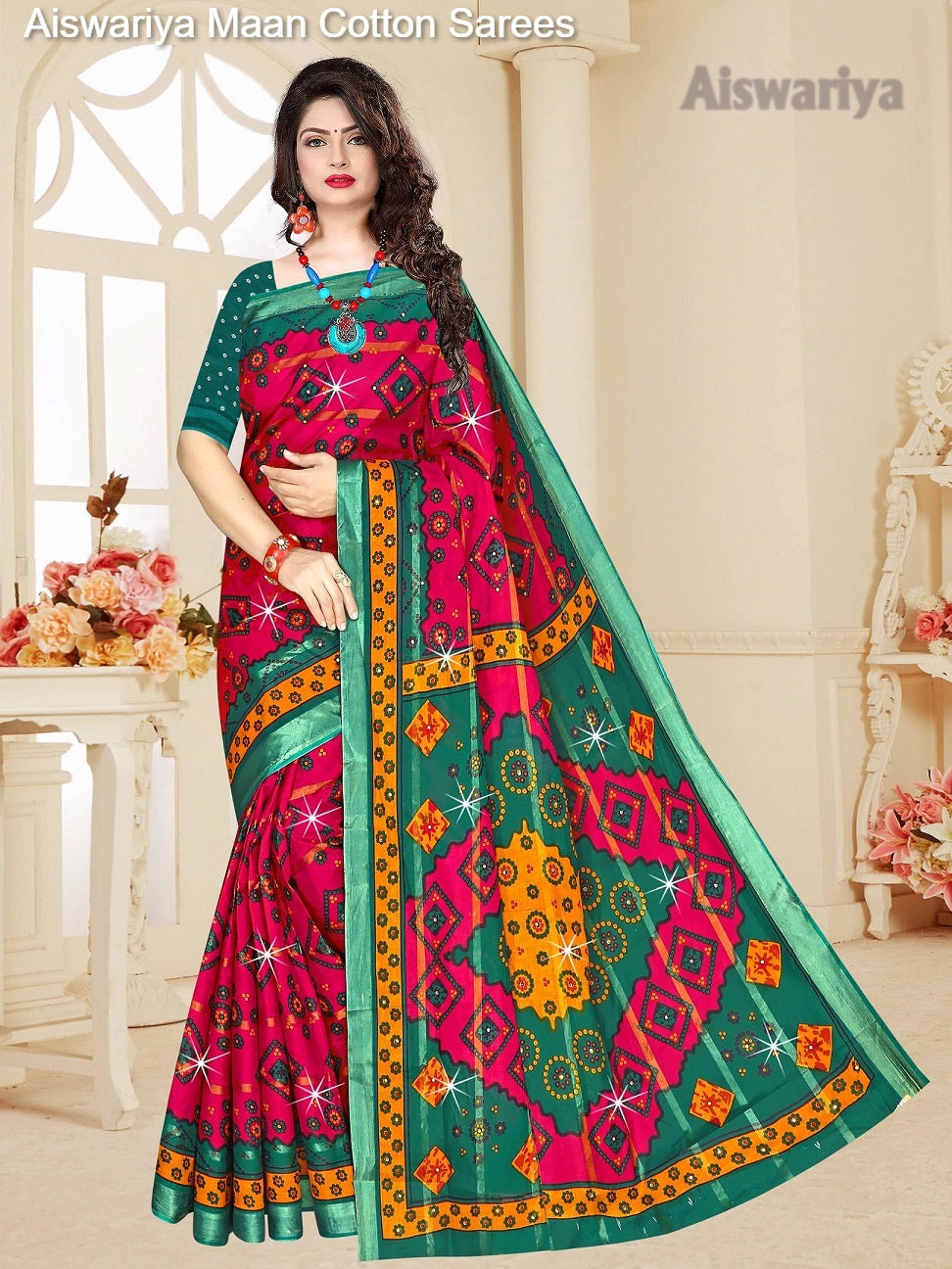 Aiswariya Maan Cotton Sarees Exporter Gujarat