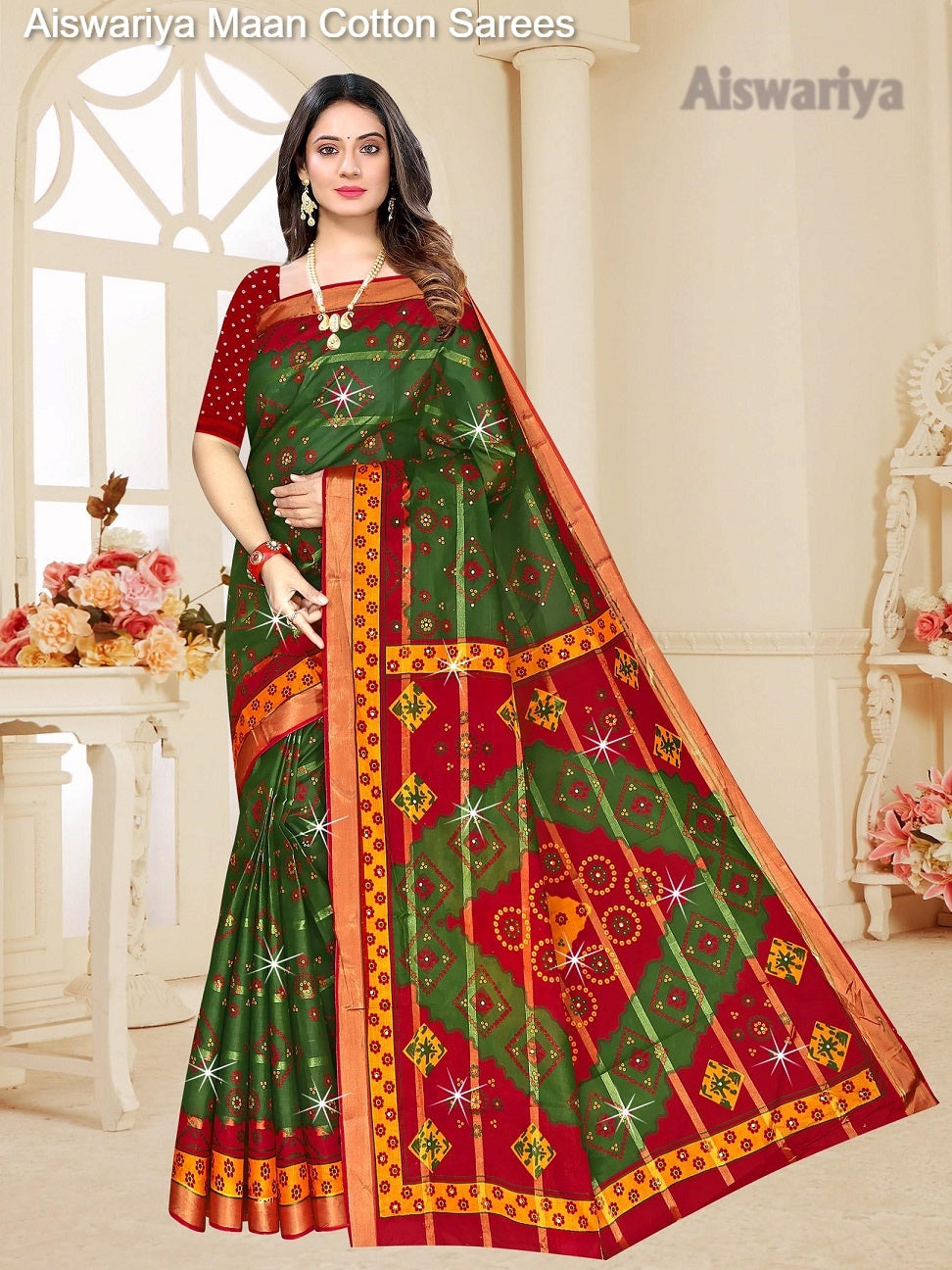 Aiswariya Maan Cotton Sarees Exporter Gujarat