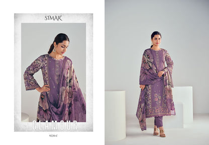 Aiza Simar Premium Cotton Pant Style Suits Exporter India