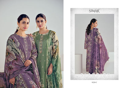 Aiza Simar Premium Cotton Pant Style Suits Exporter India