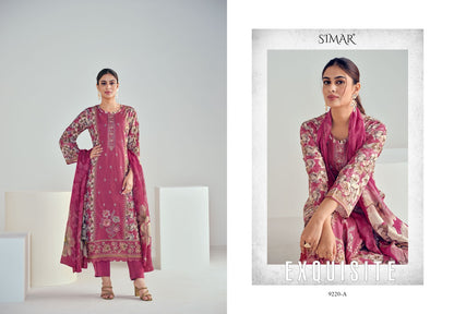 Aiza Simar Premium Cotton Pant Style Suits Exporter India