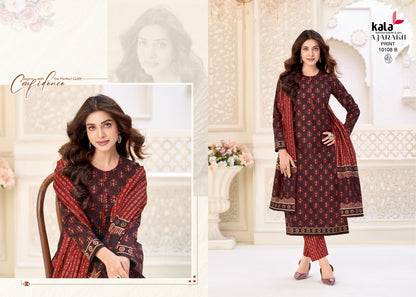Ajarakh Print Vol 1 Kala Cotton Dress Material Wholesale