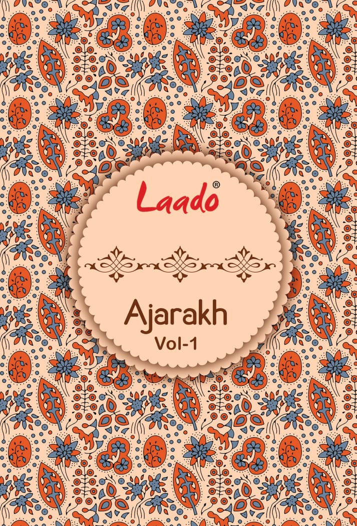 Ajarakh Vol 1 Laado Cotton Dress Material Manufacturer India