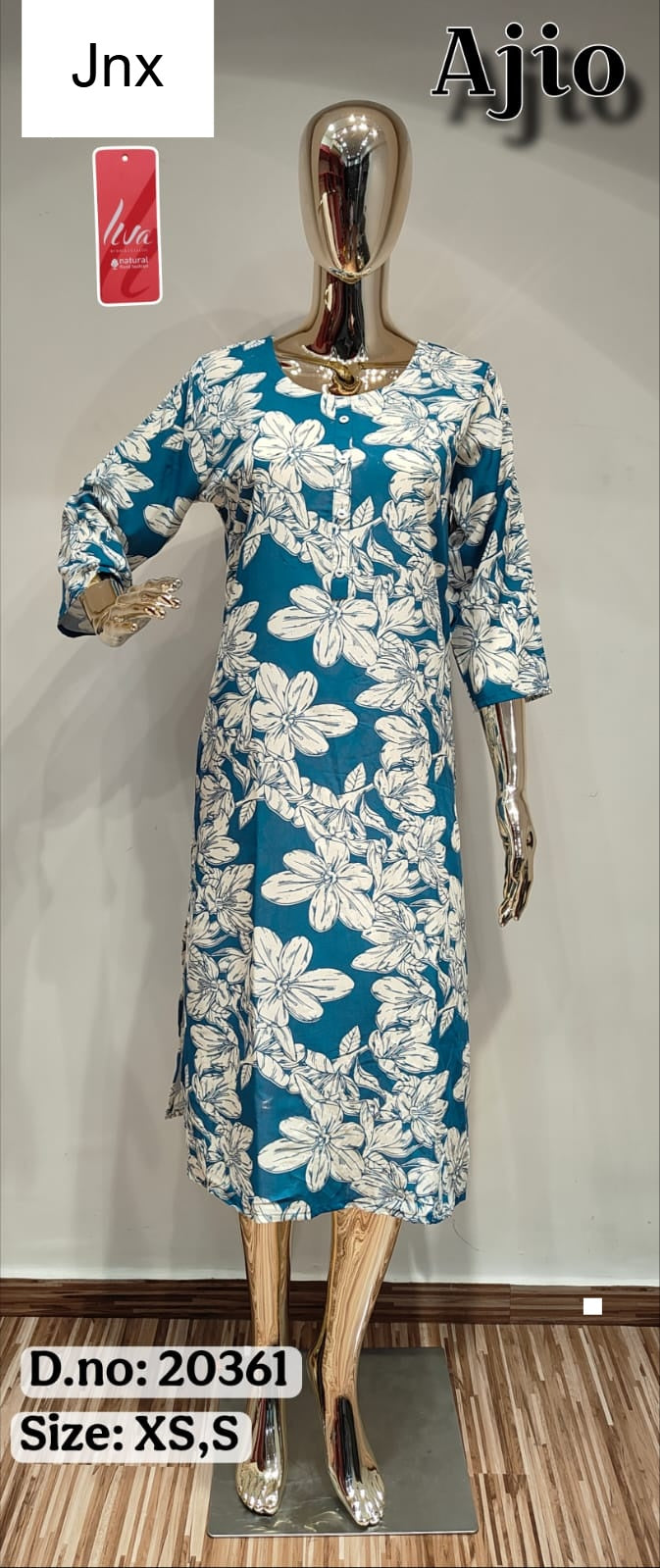 Ajio Liva Jnx Rayon Kurtis Wholesale Price