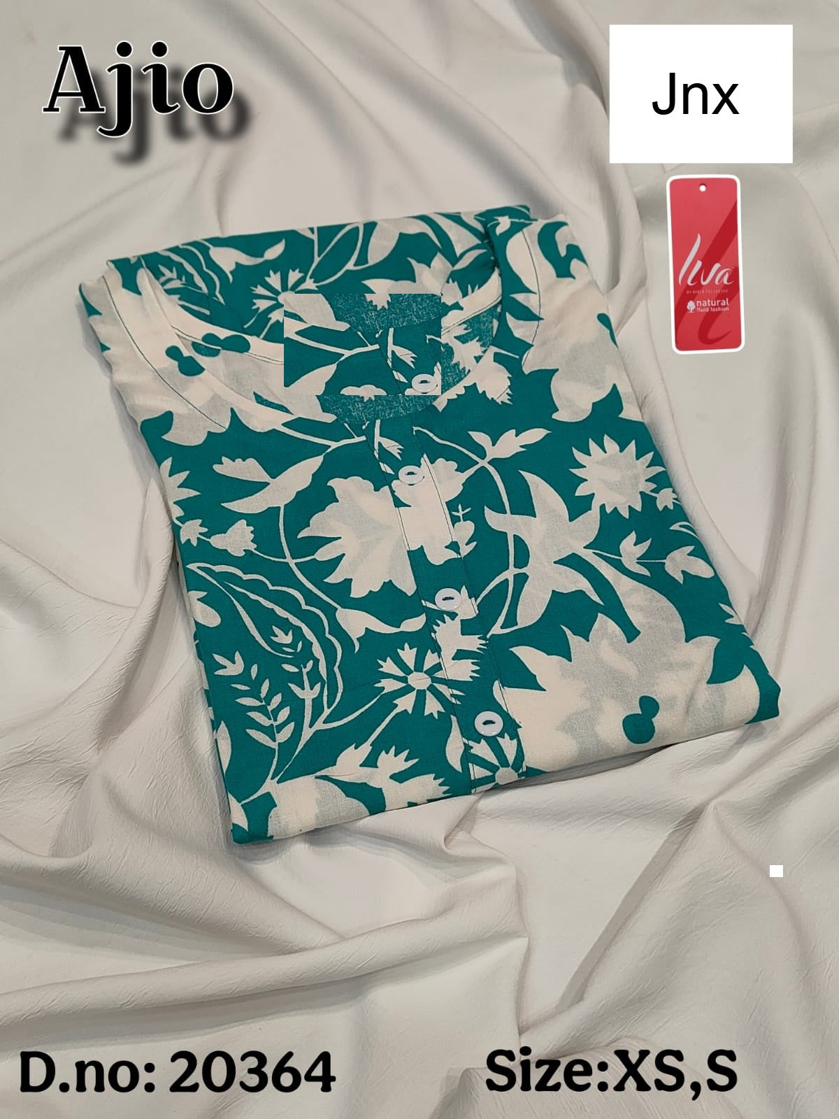 Ajio Liva Jnx Rayon Kurtis Wholesale Price