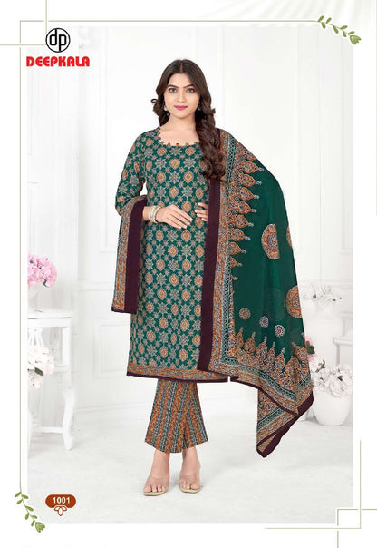 Ajrakh Vol 1 Deepkala Cotton Dress Material Wholesaler India