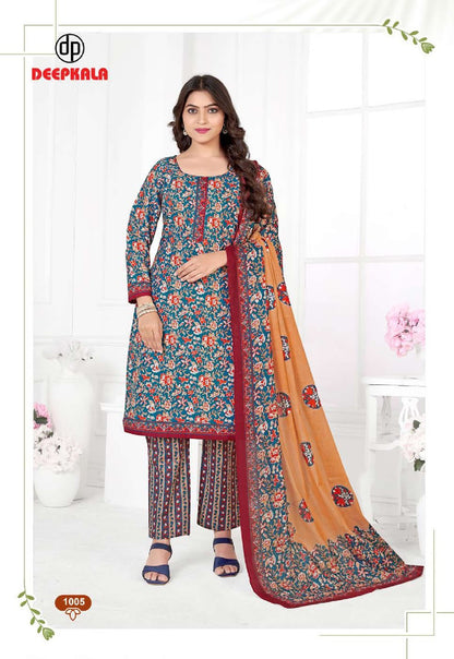 Ajrakh Vol 1 Deepkala Cotton Dress Material Wholesaler India