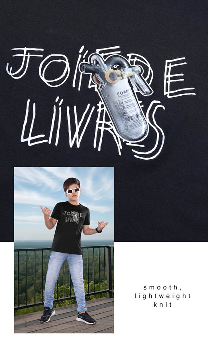 Ak 163 Karan Arjun Tencil Lycra Boys Tshirt Wholesaler India