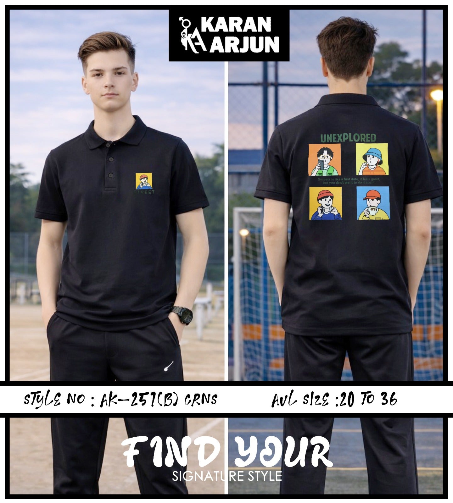 Ak 251 B Karan Arjun Tencil Lycra Boys Tshirt Wholesale