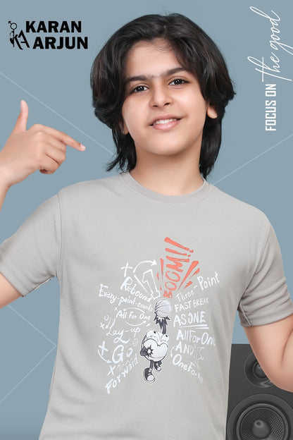Ak 85 Karan Arjun Knit Boys Tshirt Supplier India
