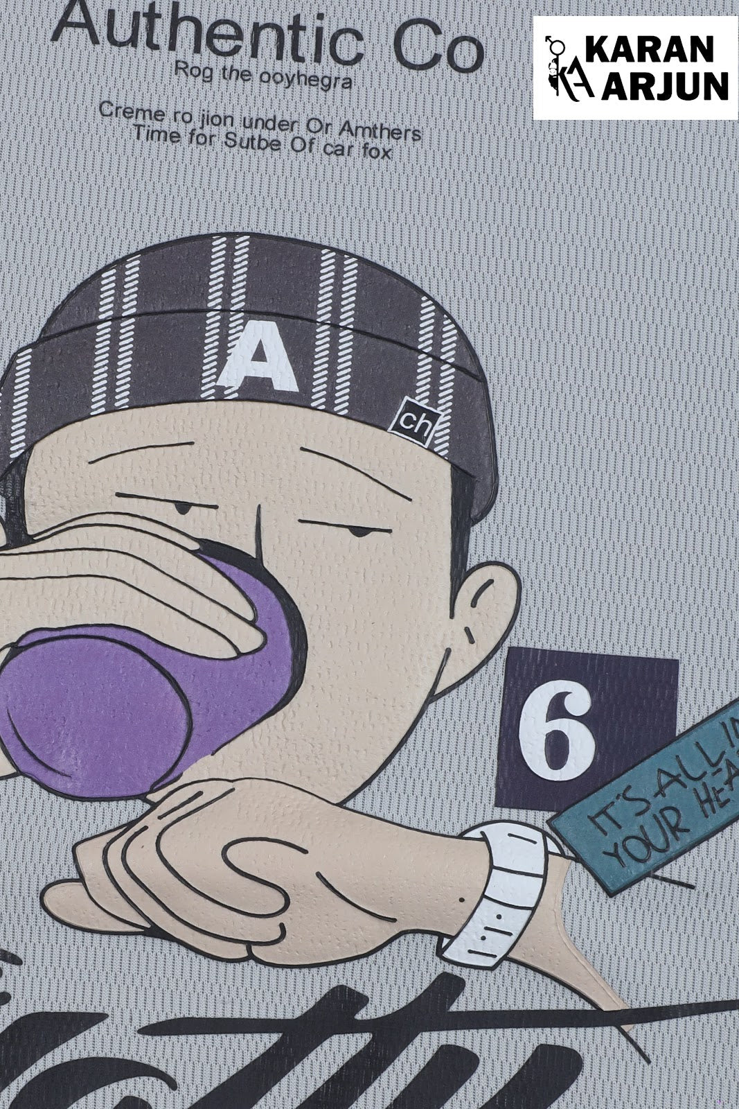 Ak 85 Karan Arjun Knit Boys Tshirt Supplier India