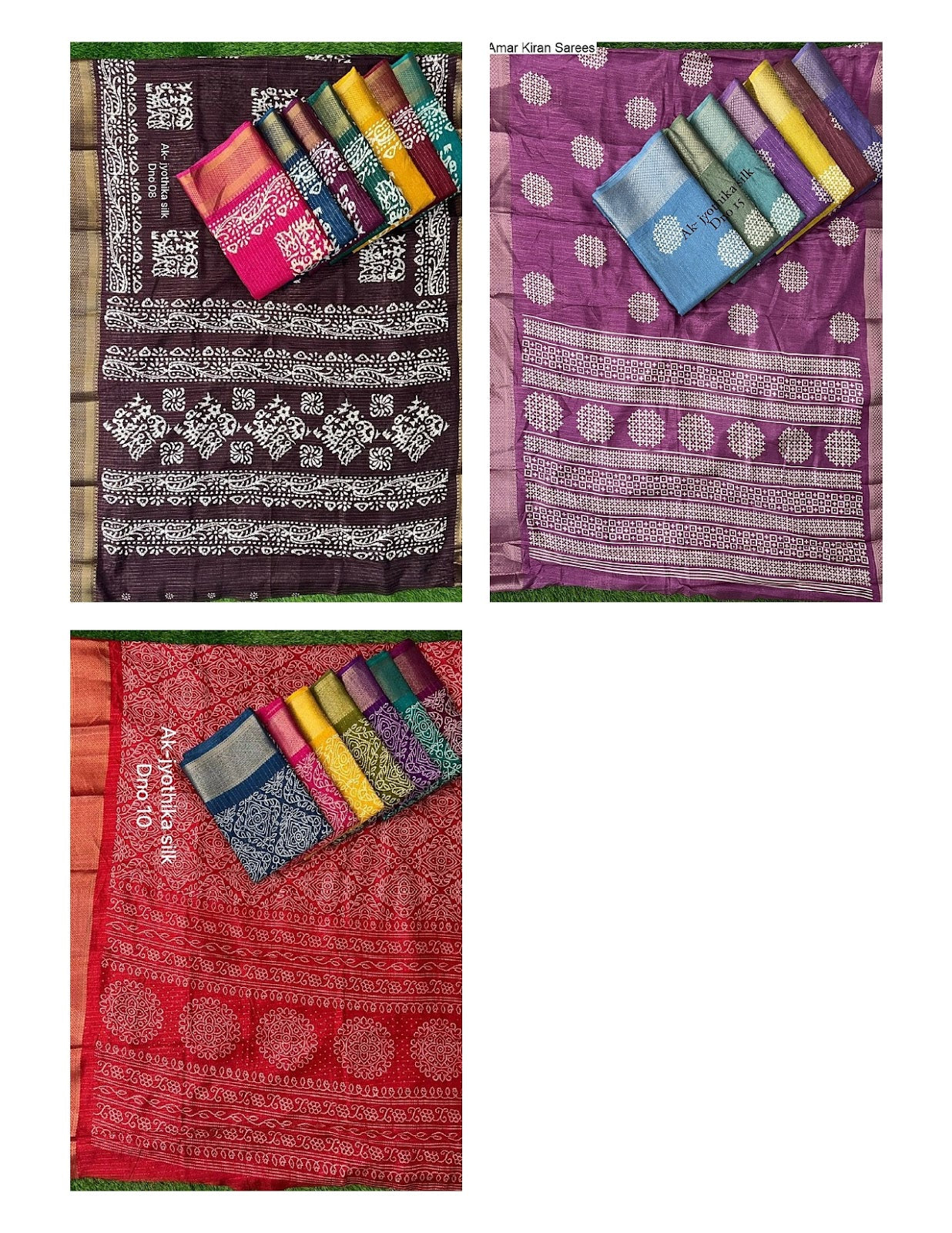 Ak Amar Kiran Sarees Wholesale