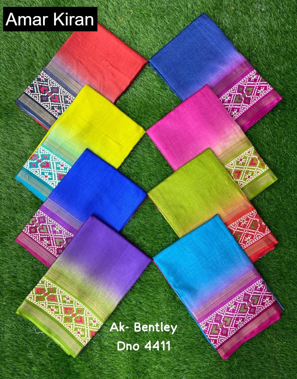 Ak Bentley Amar Kiran Dola Sarees Wholesale