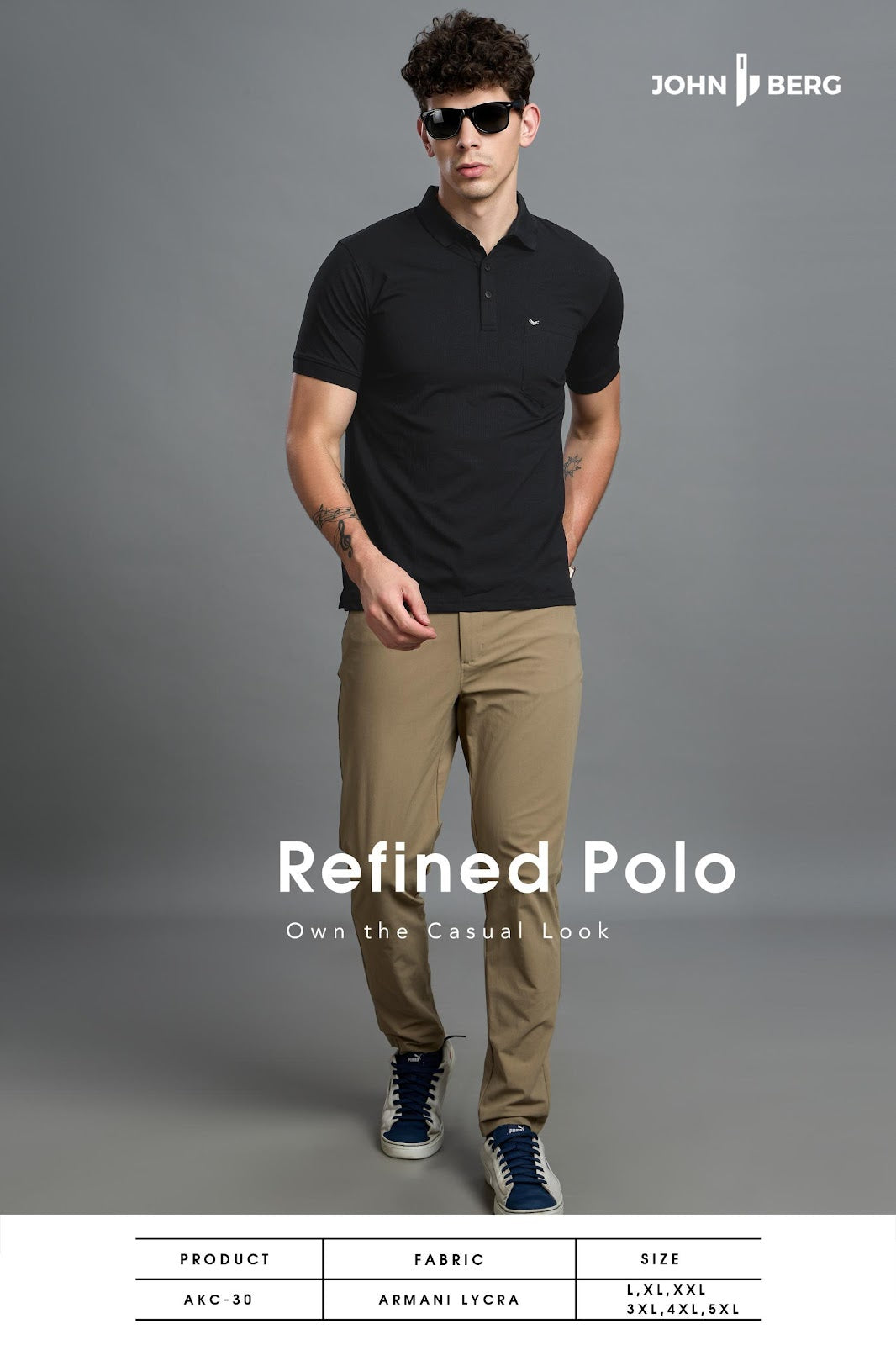 Akc 30 John Berg Armani Lycra Mens Tshirts Wholesaler Ahmedabad