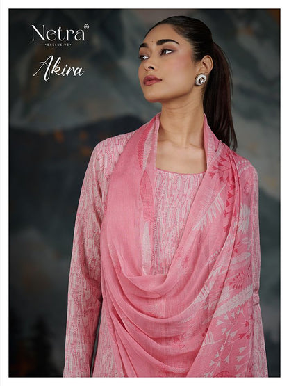 Akira Netra Cotton Plazzo Style Suits Wholesaler