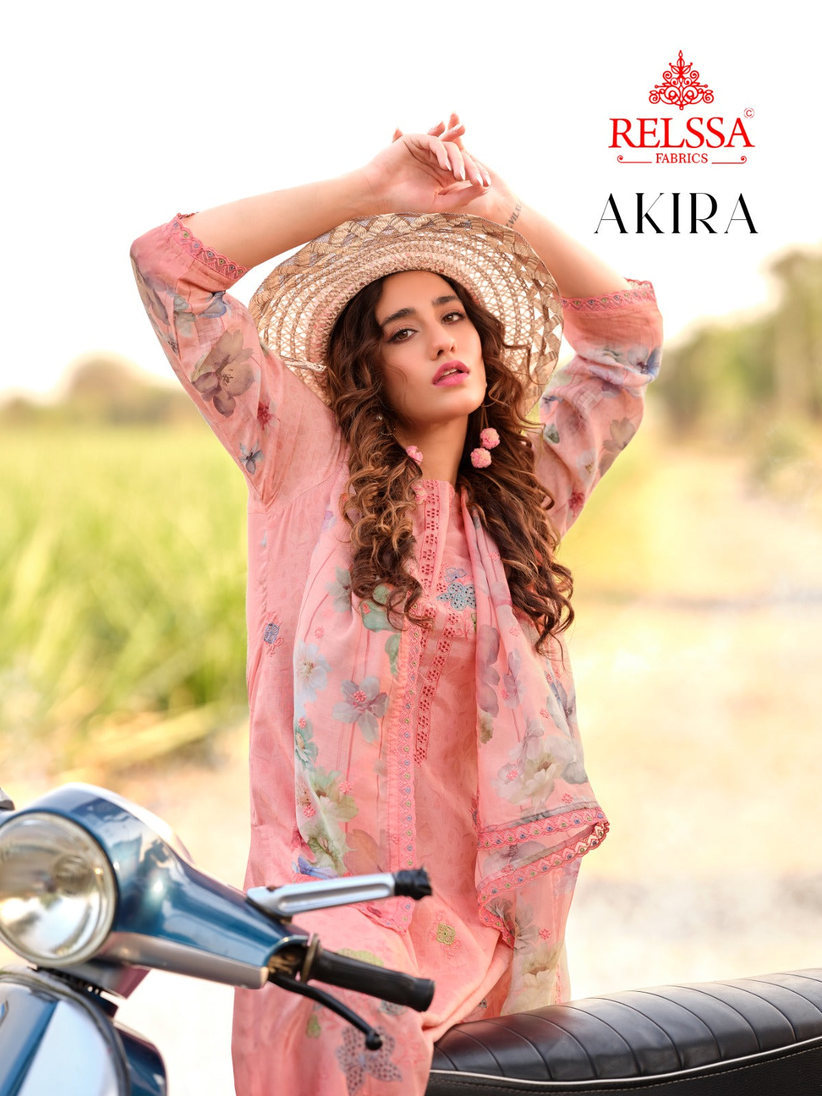 Akira Relssa Fabrics Pure Maslin Pant Style Suits Supplier Ahmedabad