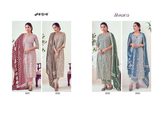 Aksara Jay Vijay South Cotton Pant Style Suits Manufacturer
