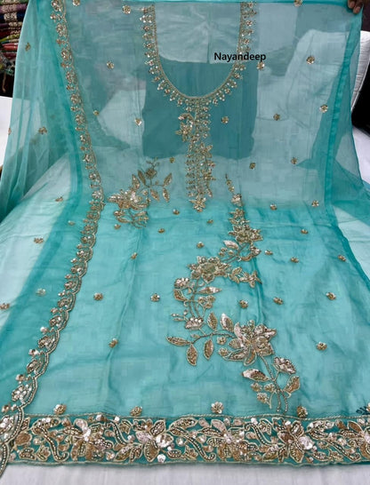 Akshara Nayandeep Silk Salwar Suits Wholesale Rate