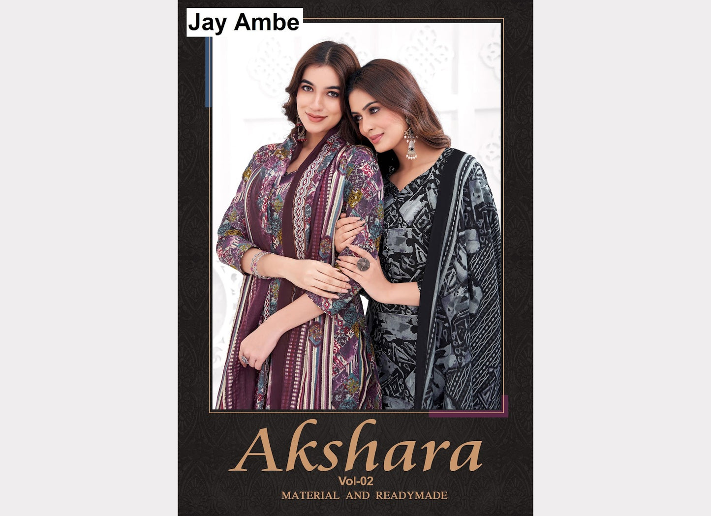 Akshara Vol 2 Jay Ambe Readymade Cotton Pant Suits Wholesale Price