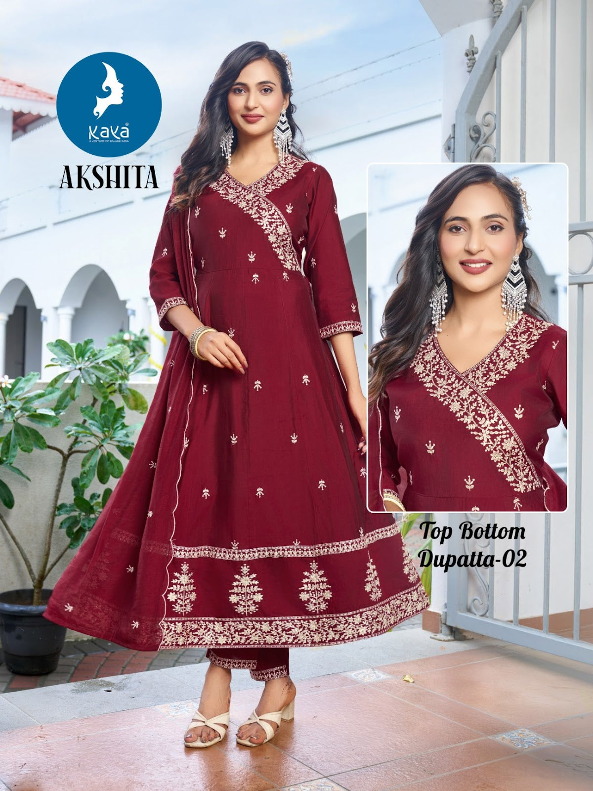 akshita kaya roman readymade anarkali suits wholesale price