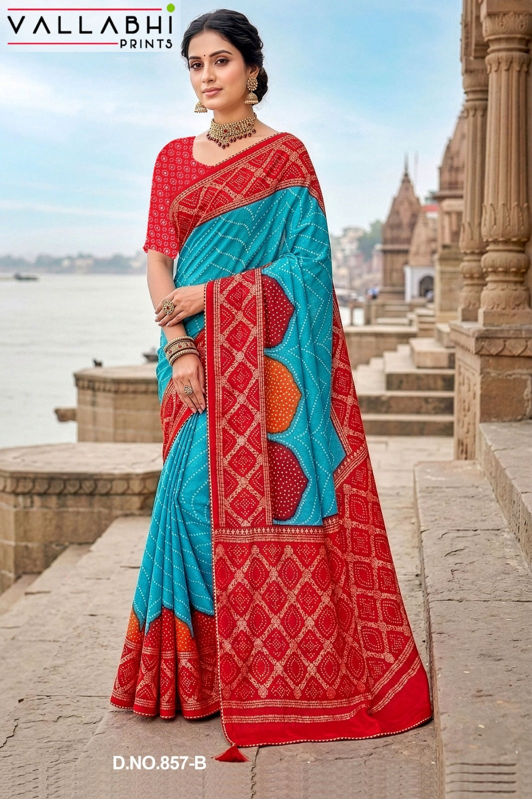 Akshita Vol 8 Vallabhi Prints Moss Sarees Manufacturer India