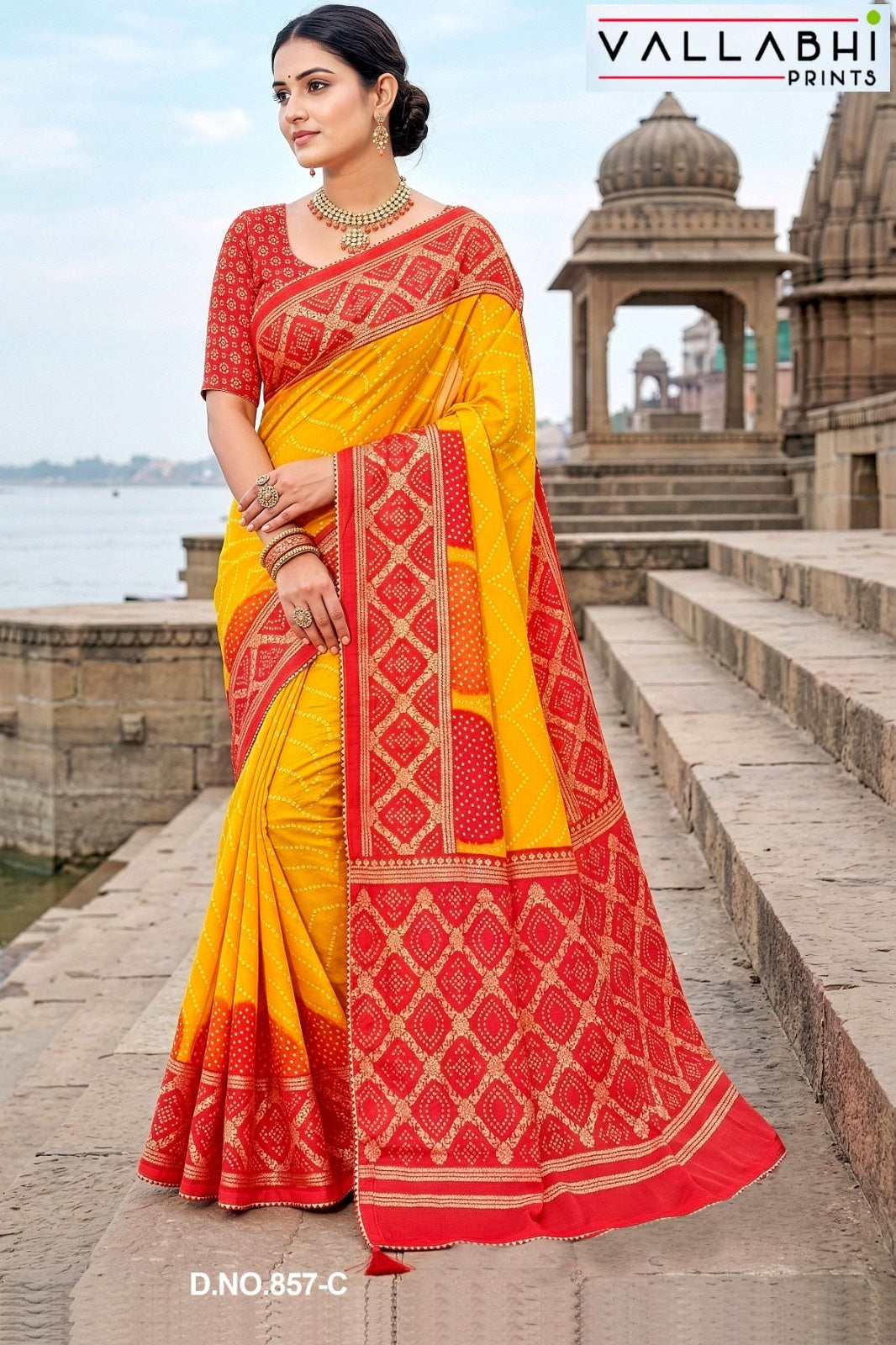 Akshita Vol 8 Vallabhi Prints Moss Sarees Manufacturer India