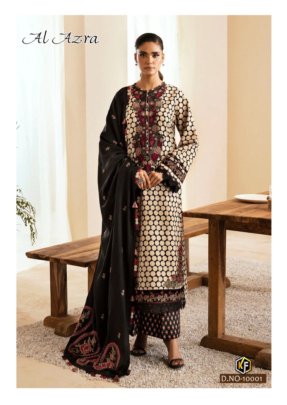 Al Azra Vol 10 Keval Fab Cotton Karachi Salwar Suits Manufacturer