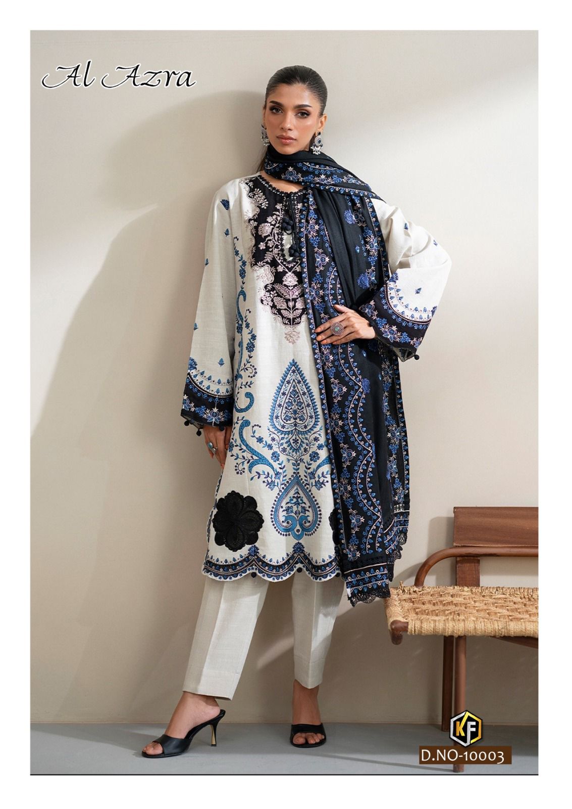 Al Azra Vol 10 Keval Fab Cotton Karachi Salwar Suits Manufacturer